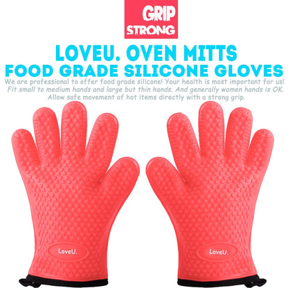 Silicone Oven Mitts Gloves