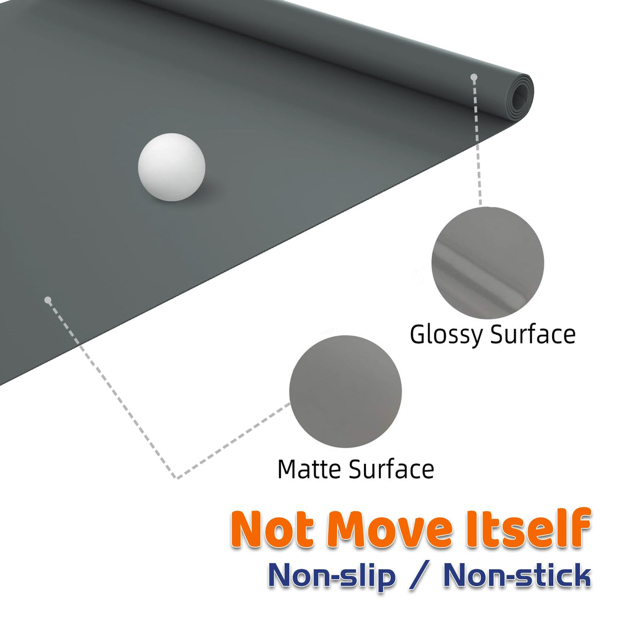 Silicone Mat 78.7”x 23.6” Heat Resistant Mats for Countertop