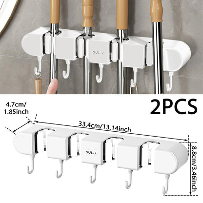 Broom Holder Wall Mount