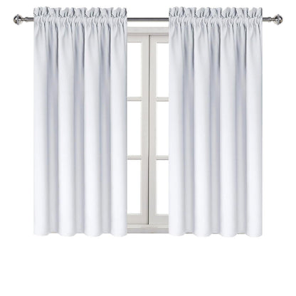 Blackout Curtains for Bedroom Living Room 42 x 54 Inch Long 2 Panels (2 Count)