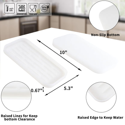 Silicone Kitchen Sink Organizer Tray for Multiple Usage