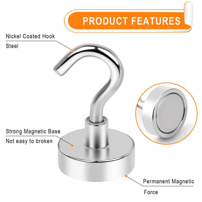 35 Pcs Magnetic Hooks 30Lbs+ Strong Magnet Hook for Cruise Cabins