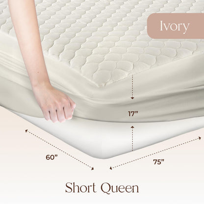 100% Cotton Organic Mattress Pad