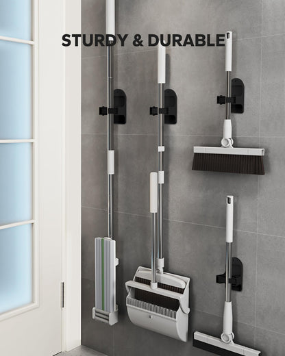 Broom Holder Wall Mount (4 Count)