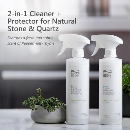 MORE Stone & Quartz Cleaner + Protector (32 Fl Oz)