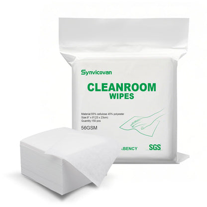 Cleanroom Wipes 9"x9" (150 Count)