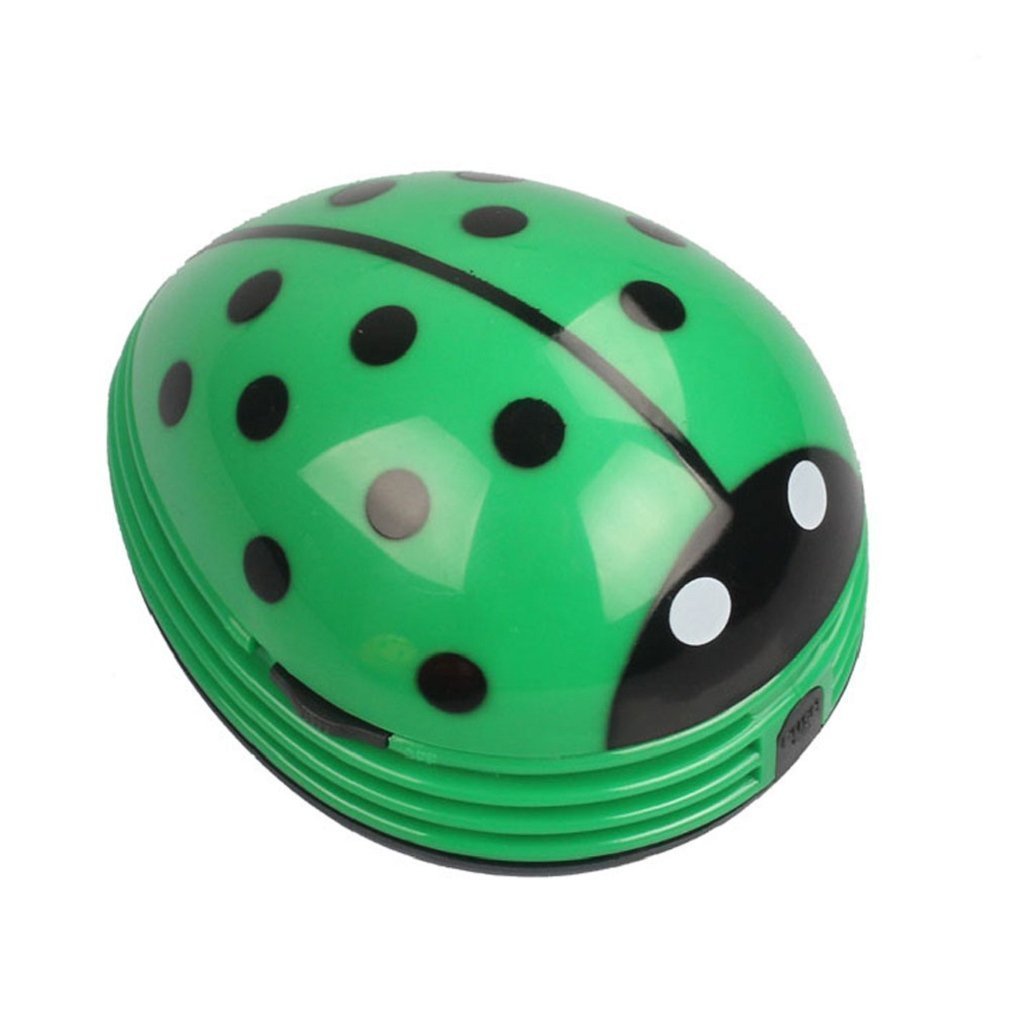 Cute Portable Cartoon Mini Desktop Vacuum Desk Dust Cleaner Crumb Sweeper