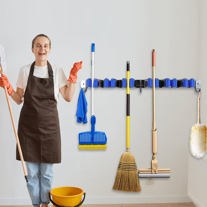 Mop Broom Holder Wall Mounted