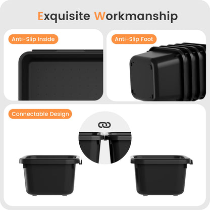 Military Grade】 Drawer Organizer (28 Count)