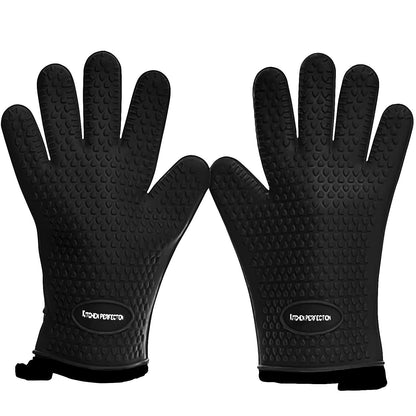 S Silicone Smoker BBQ Gloves (2 Count)