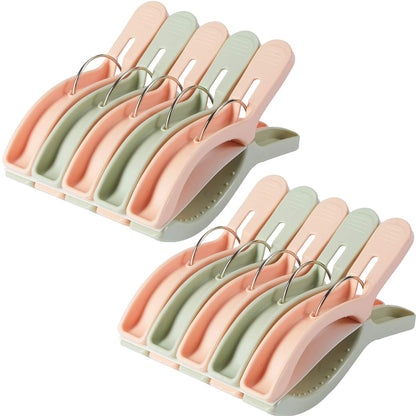 10 Pack Beach Towel Clips for Beach Chairs (10 Count)