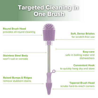 Silicone Baby Bottle Brush