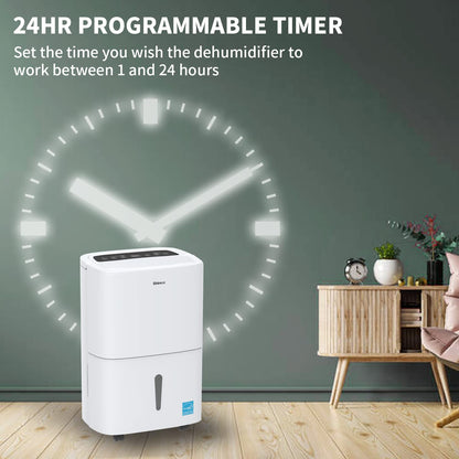 6 000 Sq.Ft Energy Star Dehumidifier with WIFI