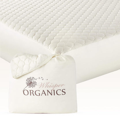100% Cotton Organic Mattress Pad
