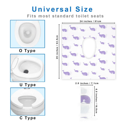 21 Pack Toilet Seat Covers Disposable