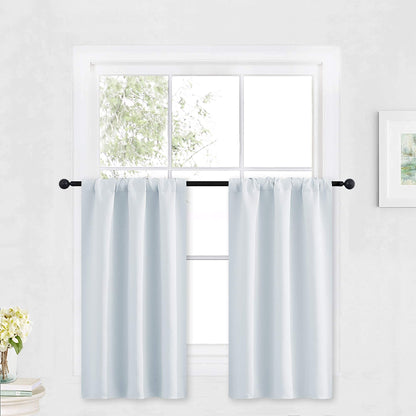 Kitchen Curtains Over Sink 36 inch Length for Cabinet