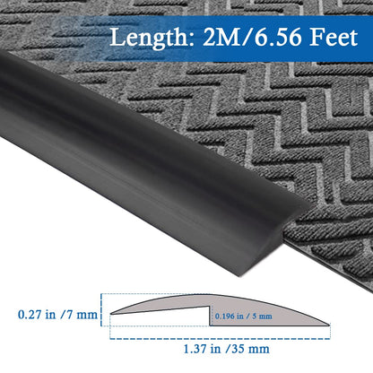 Carpet Transition Strip Self Adhesive Floor Transition Strip (6.56 Foot)