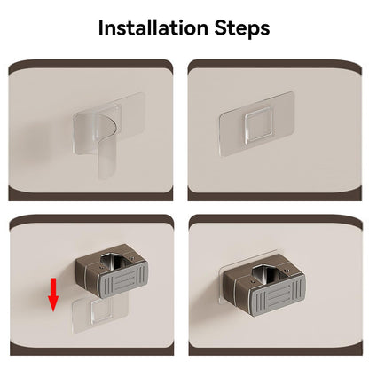 3 Pack Heavy Duty Mop Holder Wall Mount (3 Count)