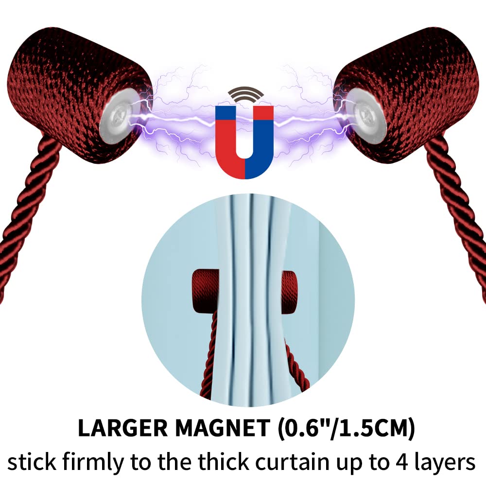 18 Inch Strong Magnetic Curtain Tiebacks