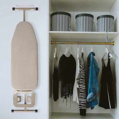Ironing Board Hanger Wall Mount Ironing Board Holder Organizer Wall Rack for Laundry Rooms Storage Rack Hanging Shelf Hanger