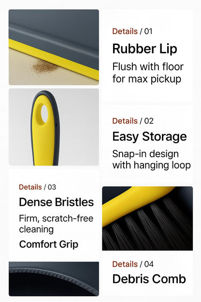 Dustpan and Broom Set Small