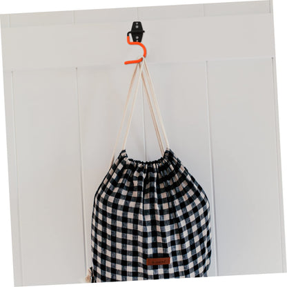 5pcs Heavy Duty Metal Storage Hooks Wall Mount Organizer for Garage Durable Broom Mop Hanger Garden Tool Holder for Efficient Vertical Space Utilization
