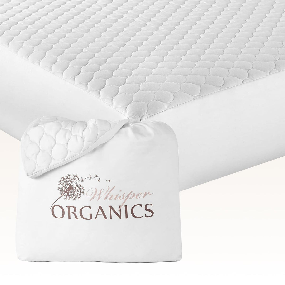 100% Cotton Organic Mattress Pad