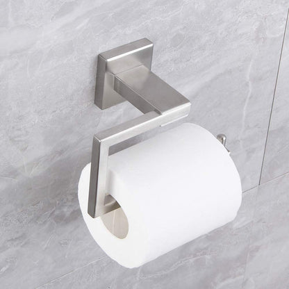 SUS304 Stainless Steel Bathroom Toilet Paper Holder Kitchen Washroom Tissue Roll Dispenser Wall Mounted Rustfree 5