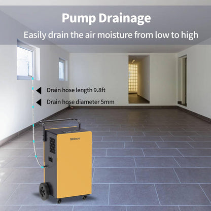 Commercial Dehumidifiers with Pump