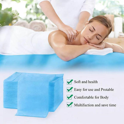 100Pcs Disposable Bed Sheets 31.5"x71"Massage Table Sheets Non (100 Count)