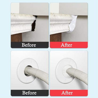 New Waterproof Duct Seal Repair Sealing Clay 6 Pack White Moldable Silicone Putty (8 ounce(s))