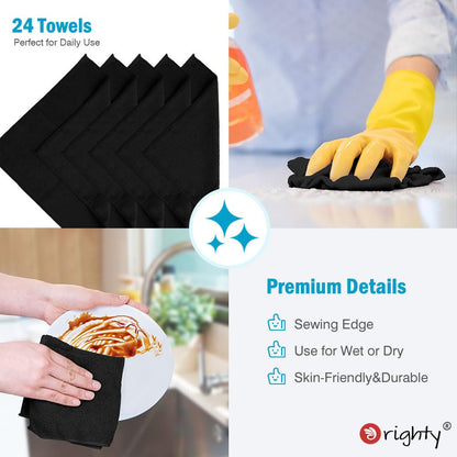 Microfiber Cleaning Cloth (24 Count)