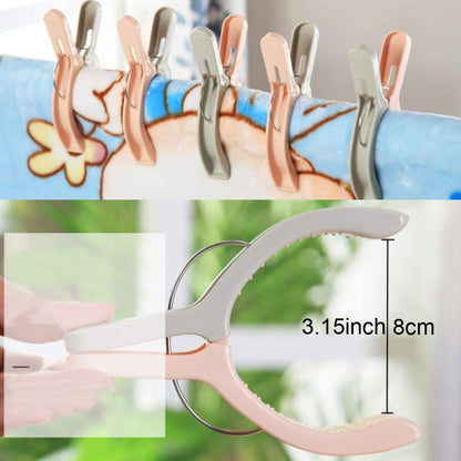 10 Pack Beach Towel Clips for Beach Chairs (10 Count)