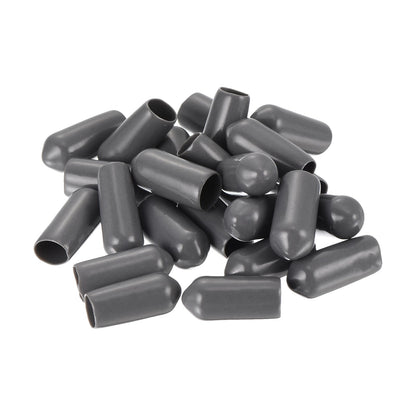 20pcs Rubber End Caps 6mm