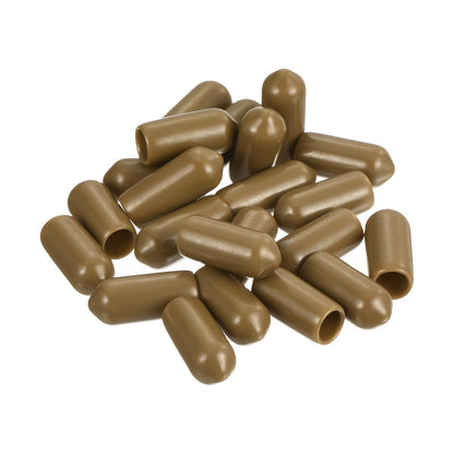 20pcs Rubber End Caps 6mm