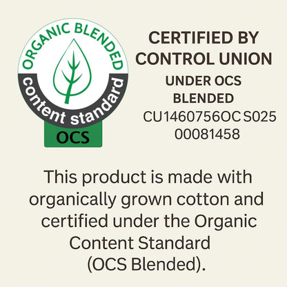 Luxury Quilted Organic Cotton Mattress Protector Calif King Size