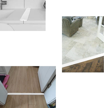 Floor Transition Strip & Self Adhesive Floor Vinyl Floor Edge Trim Laminate Floor Gap Covering Joining Strip