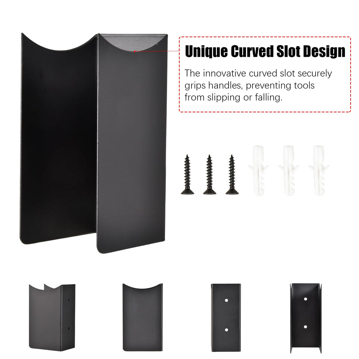 Broom Wall Mount Garden Tools Rack