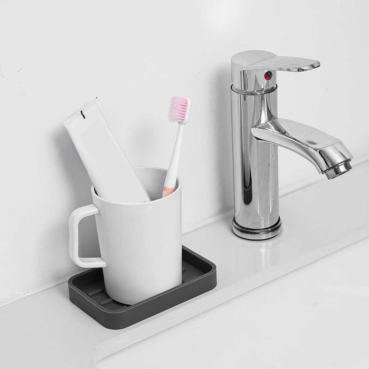 Silicone Kitchen Sink Organizer Tray for Multiple Usage
