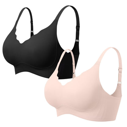 Seamless Jelly Bra No Underwire Supportive Bralette
