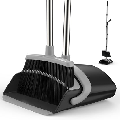 Broom and Dustpan Set for Home