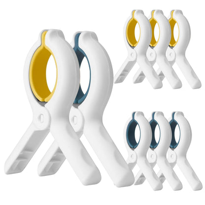 3.7 Inch Towel Clips for Beach Chairs 6 Pack