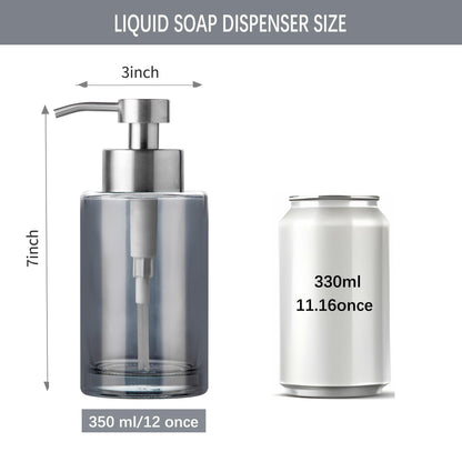 Silver Soap Dispenser