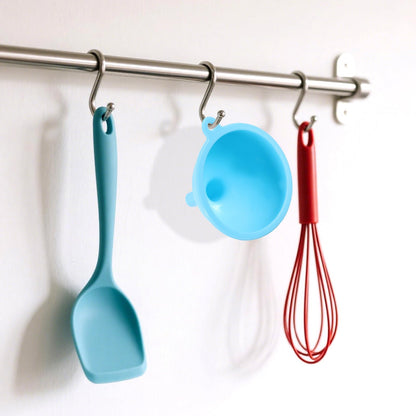 4 Pack Kitchen Silicone Funnel (4 Count)