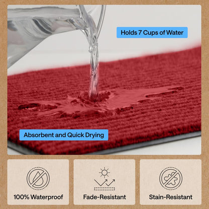 Waterproof Traffic Guard Door Mat (11.67 Sq Ft)