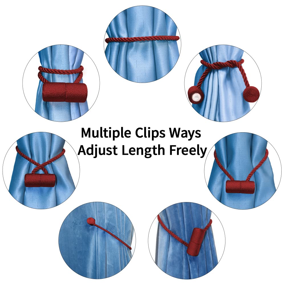 18 Inch Strong Magnetic Curtain Tiebacks