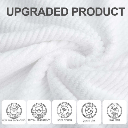 White 3PC Towel Set (3 Count)