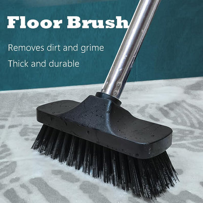 Push Broom Brush Stiff Bristles Floor Cleaning Brush Multi