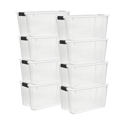 8 Pack 70 Quart Ultra Latch Box (8 Count)