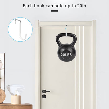 Over the Door Hooks (6 Count)